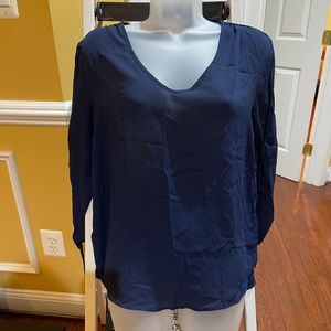 Cold Shoulder Chiffon top